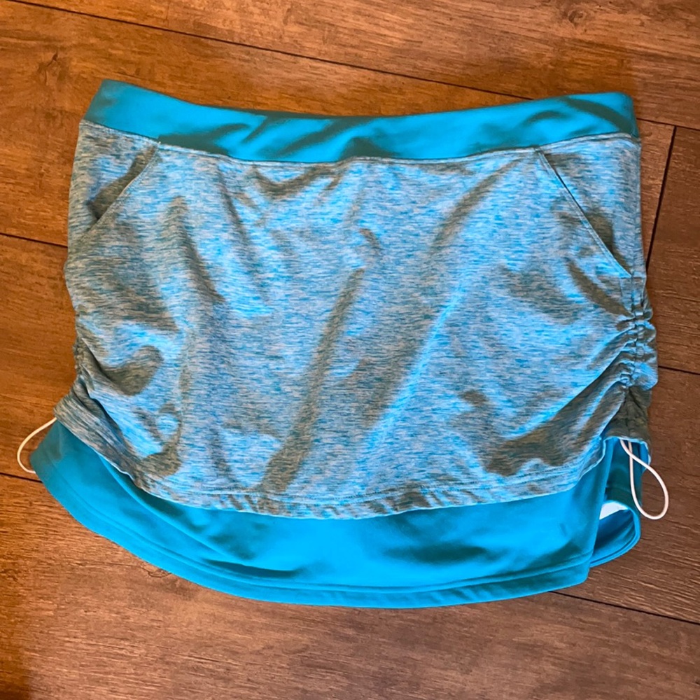 NWOT Adidas Golf Running Skort side cinch